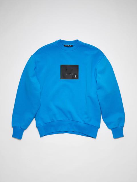 Acne Studios Crew neck sweatshirt - Sapphire blue