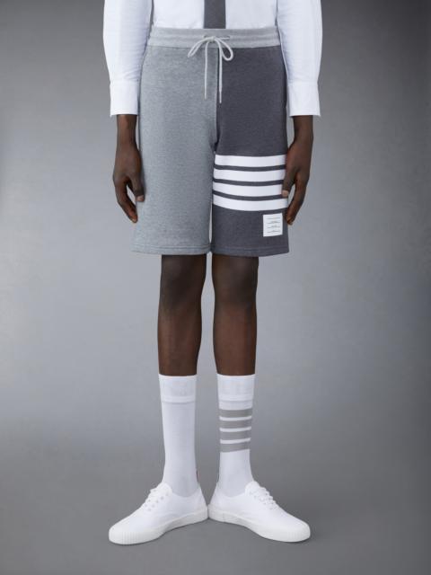 Thom Browne Fun-Mix Classic Cotton Loopback 4-Bar Sweat Shorts