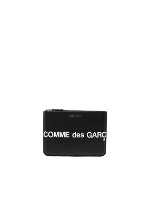 Comme Des Garçons logo print pouch