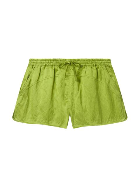 A.L.C. Camden Satin Drawstring Short