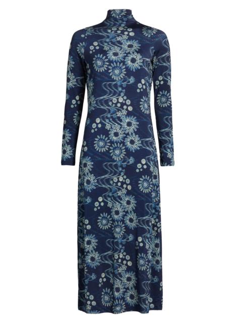 MARIE OLIVER Women's Paxton Floral Jersey Maxi-Dress - Orion