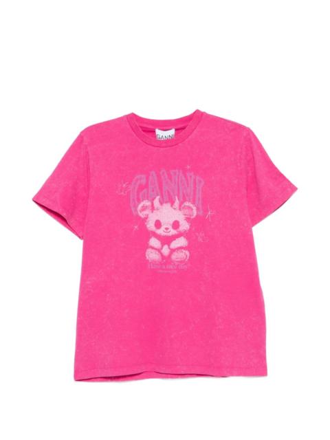 GANNI graphic T-shirt