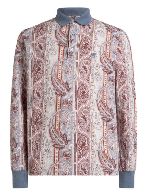 Etro piqué polo shirt