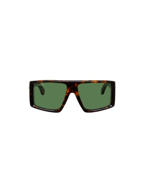 Off-White Tortoiseshell Alps Sunglasses