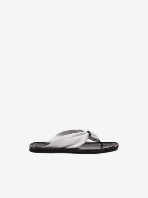 Loulou de Saison nappa-leather knot sandals