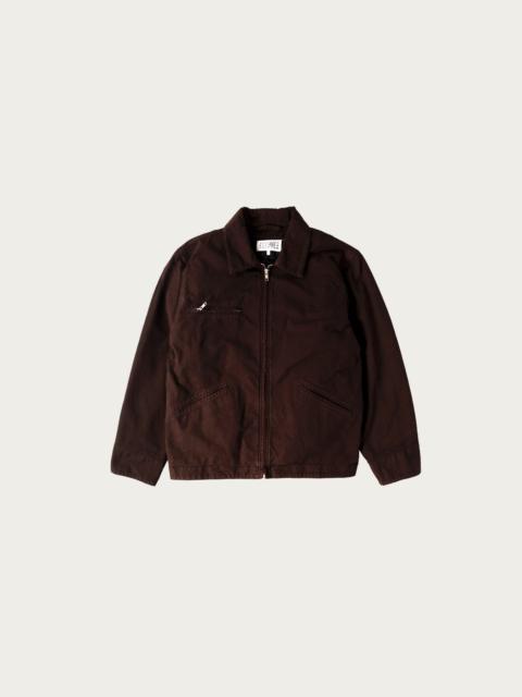 MM6 Maison Margiela Numerals Work Jacket - Chocolate Brown