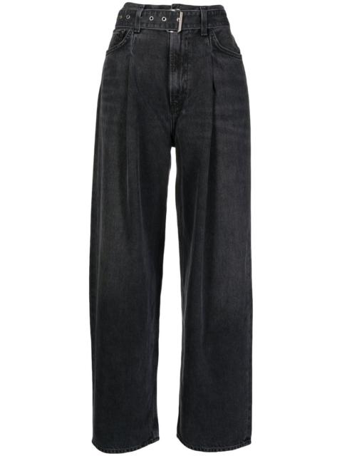 AGOLDE high-waisted wide-leg jeans