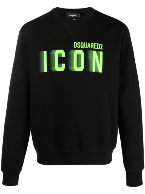 DSQUARED2 Icon-print 코튼 스웨터