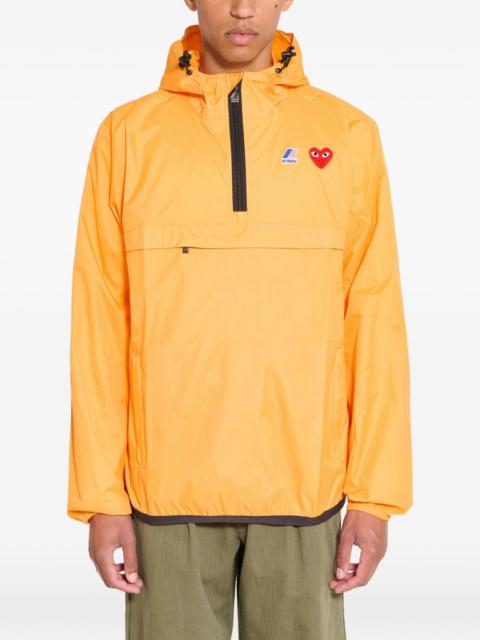 Comme Des Garçons x K-Way Play half-zip jacket