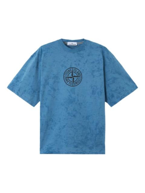 Stone Island logo graphic-print T-shirt