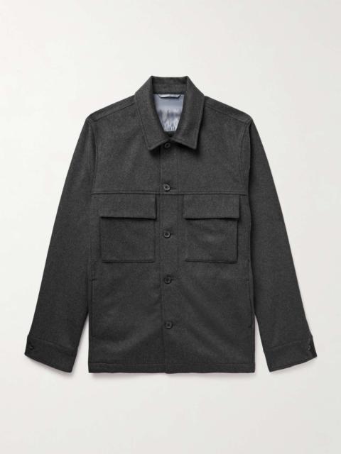 Paul Smith Wool and Cashmere-Blend Shirt Jacket