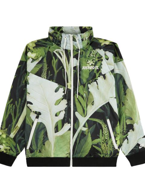 Nike Sportswear JDI Windrunner Woven Floral Jacket "Black / Green" CK8075 083