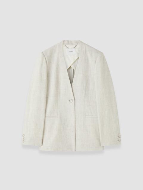 JOSEPH Ferula Textured Cotton Linen Jacket