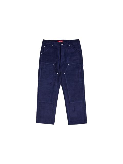 Supreme Supreme Suede Double Knee Painter Pant Blue