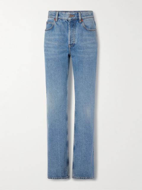 SAINT LAURENT High-rise Slim-leg Jeans