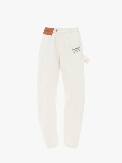 JW Anderson REMBRANDT TWISTED WORKWEAR JEANS