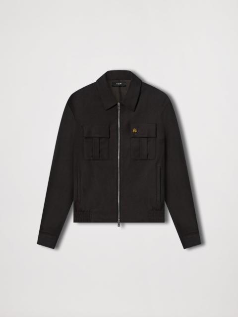 AMIRI WOOL FLANNEL BLOUSON
