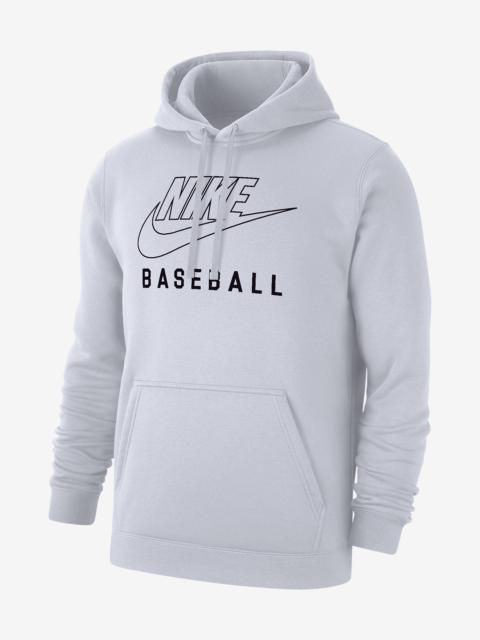 Nike Swoosh Club Fleece Men's Baseball Pullover Hoodie