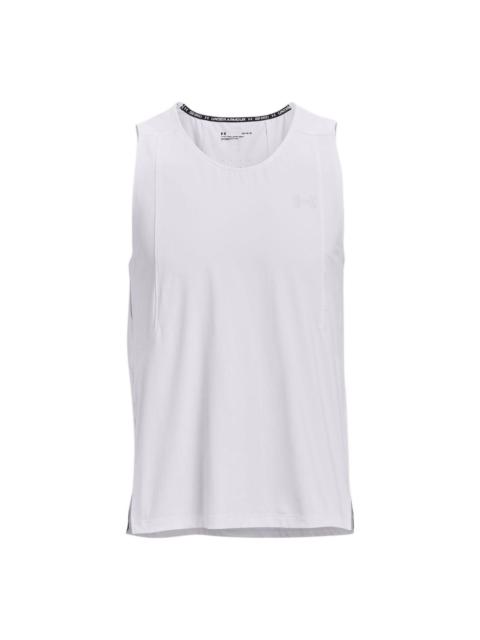 Under Armour Under Armour Iso-Chill Run Laser Tank 'White' 1372300-100