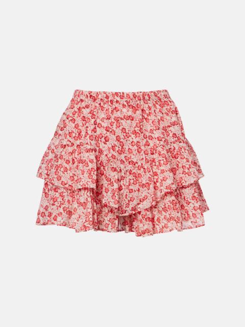 Isabel Marant Étoile Jocadia floral cotton skort