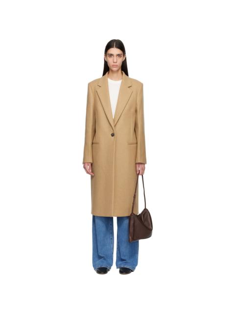 Beige Classic Winter Coat