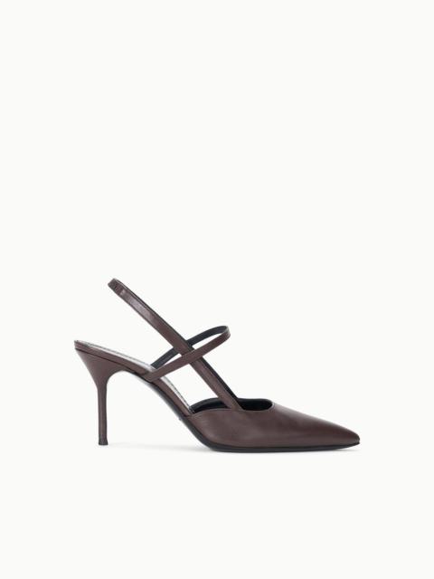 STAUD STAUD SEBASTIAN HIGH HEEL SLINGBACK ESPRESSO