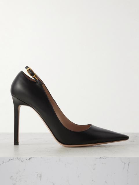 TOM FORD Angelina Cutout Buckle-detailed Leather Pumps