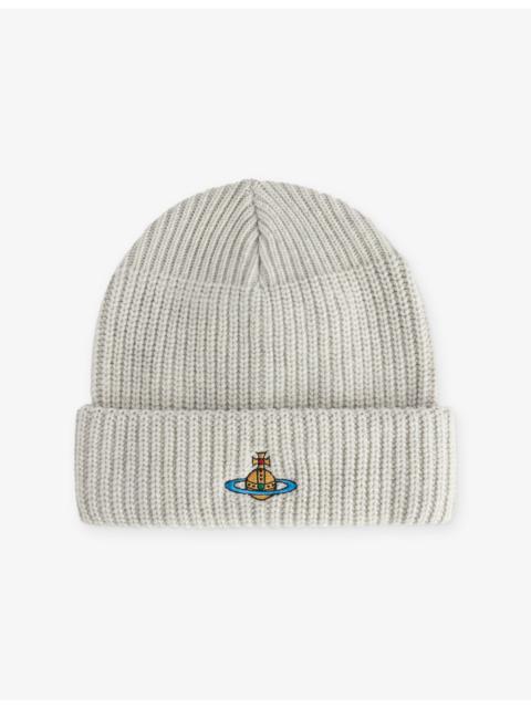 Vivienne Westwood Sporty Ribbed Wool Beanie