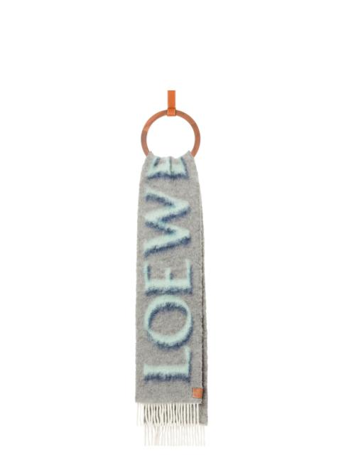 Loewe LOEWE scarf in wool and mohair