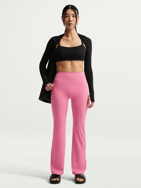 Nike Nike Zenvy Women's High-Waisted Flared Leggings with No Front Seam