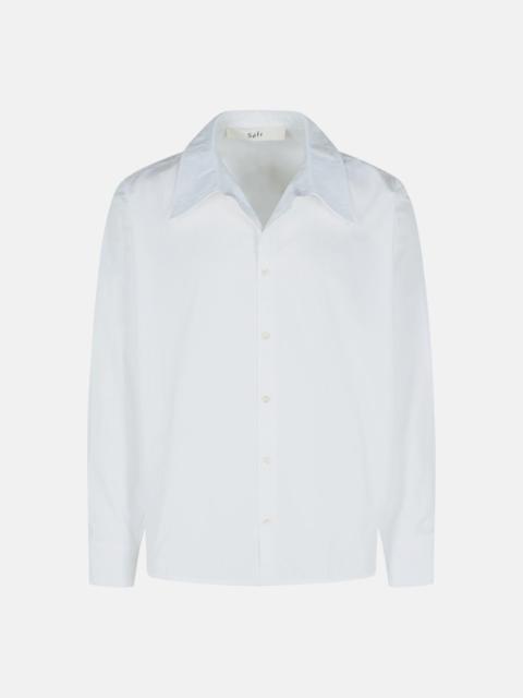 Séfr 'TRINO' WHITE COTTON SHIRT