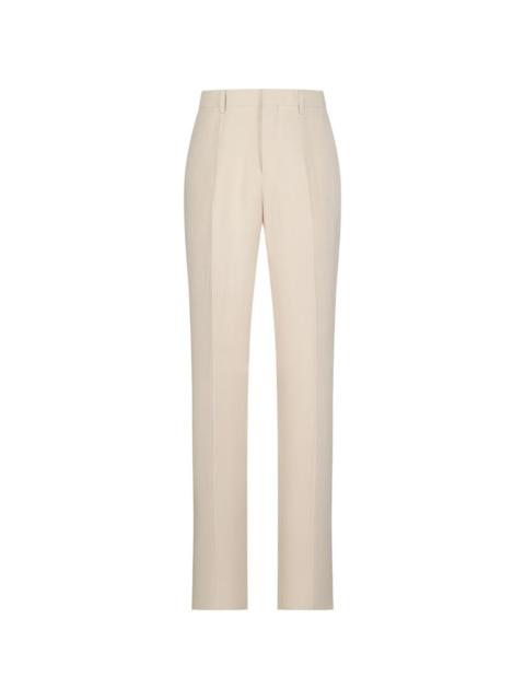 LARDINI beige regular trousers