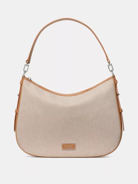 kate spade Liv Canvas Large Hobo Bag