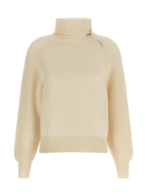 AGNONA High Neck Sweater With Zip