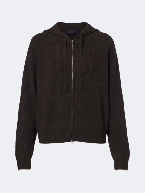 arch4 Bray ribbed-knit cashmere hoodie