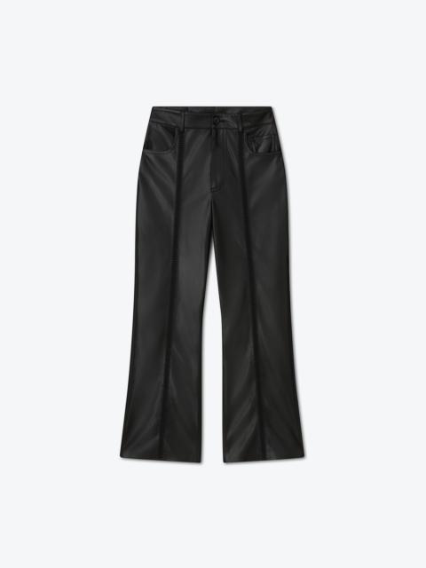 Nanushka JESCA - OKOBOR™ alt-leather pants - Black