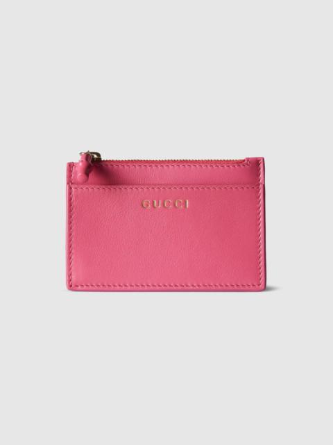 GUCCI Card case with bamboo