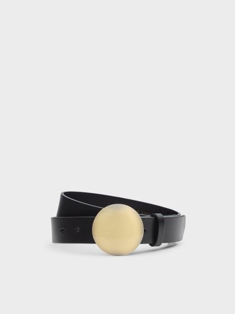 rag & bone Dara Plaque Leather Belt