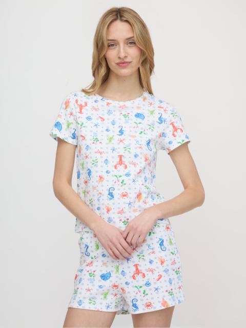 Hill House Home The Nina Pajama Set - Nantucket Seas