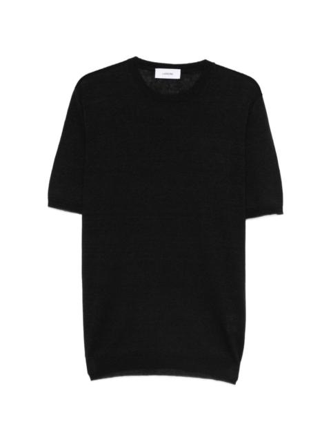 LARDINI short-sleeve knitted T-shirt