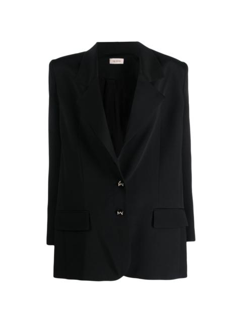 THE MANNEI Volt single-breasted silk-blend blazer