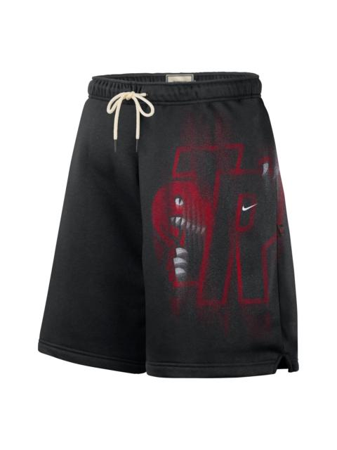 Nike Nike Toronto Raptors Standard Issue Fleece Shorts 'Black White' IQ1546-010