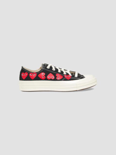 Comme des Garçons PLAY Women's CdG PLAY x Converse Women's's Chuck Taylor All Star Heart Low-Top Sneakers - Black