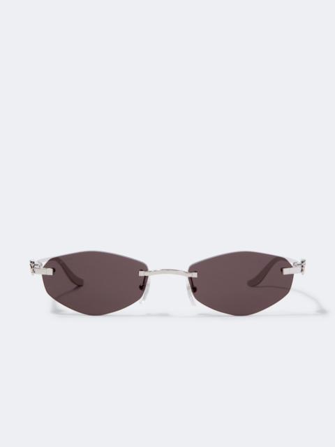 Cartier Panthère de Cartier oval sunglasses