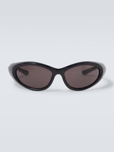 BALENCIAGA Sporty B Round AF oval sunglasses