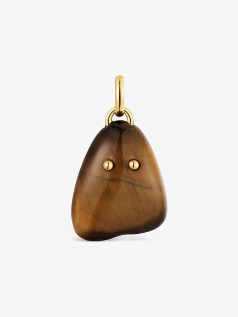 TOUS 18kt gold vermeil and tiger’s eye Pendant TOUS Boo