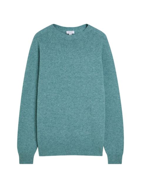 Sunspel Melangé wool jumper