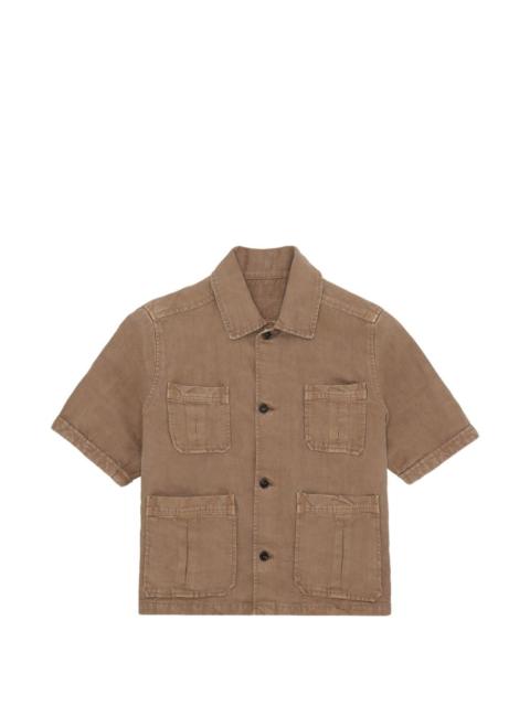 FORTELA Bohem pocket short-sleeve shirt