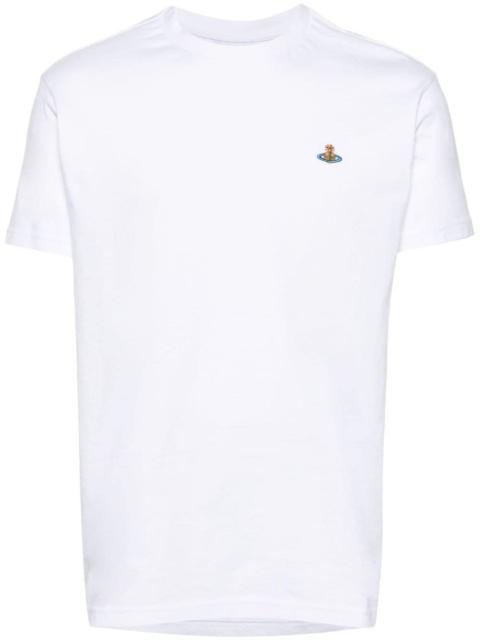 Vivienne Westwood logo-embroidered cotton T-shirt