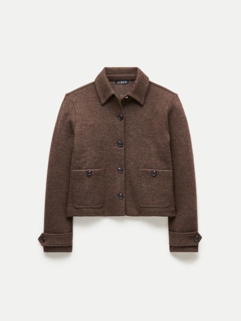 J.CREW Knit jacket in wool blend